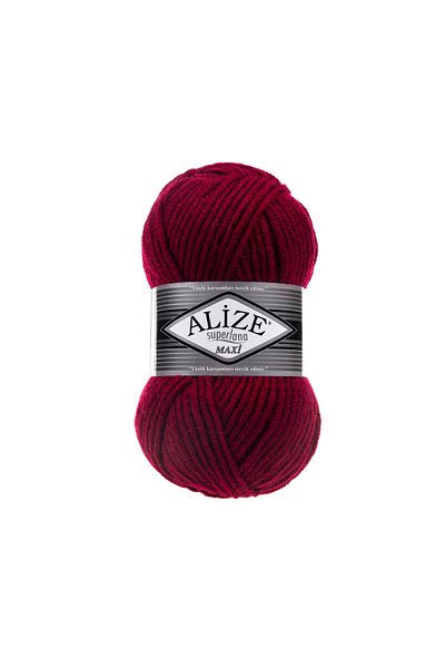 Alize 5 τεμάχια Alize Superlana Maxi 390 Φραγκοστάφυλο