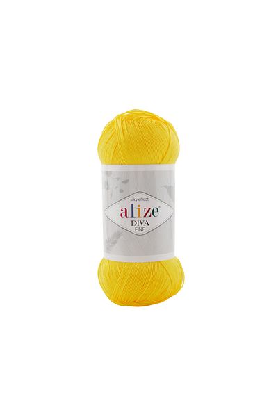 Alize Diva Fine 110 - Daisy Hand Knitting Yarn 100 Gr.