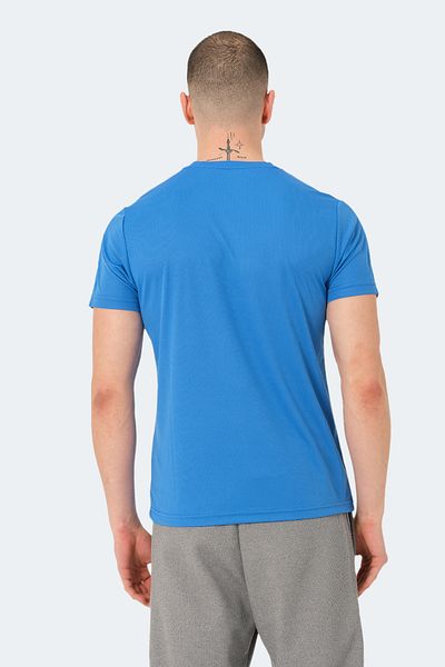 Slazenger Μπλε ΚΟΚΚΙΝΟ ανδρικό μπλουζάκι