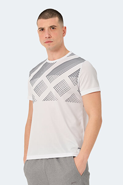 Slazenger Ανδρικό λευκό μπλουζάκι RED IN