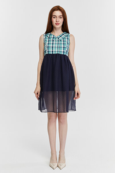 MA ananas Міні-сукня з коміром Bebe