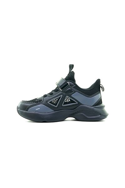 Lescon PUZZLE TENISI BĂIAȚI PANTOF DE SPORT ZILNIC (28-35) 24A PUZZLE FE NEGRU