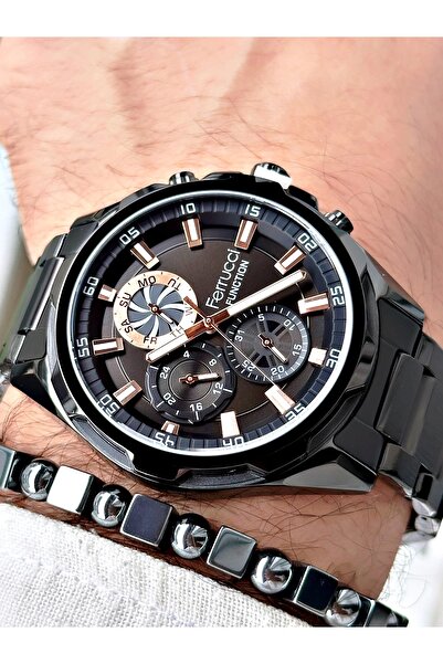 Ferrucci Function Fonksiyonlu Erkek Kol Saati Bileklik Kombin