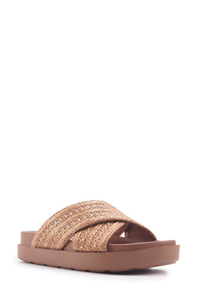 Butigo 24S-166 4FX Taba Kadın Terlik