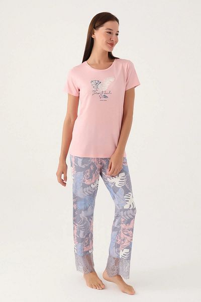 Pierre Cardin Set de pijamale pentru damă din bumbac cu mâneci scurte sezon nou