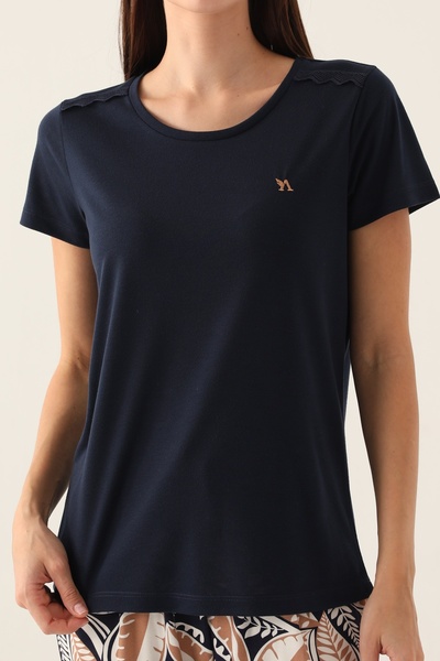 Arnetta Новий сезон бавовняний комплект піжами з короткими рукавами для жінок