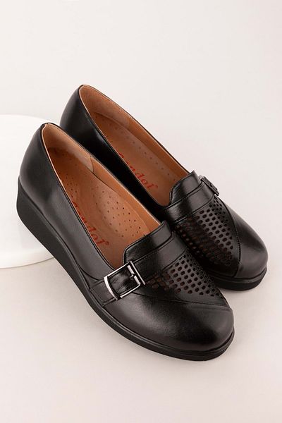 Gondol Genuine Leather Anatomical Sole Tape Detailed Comfortable Shoes Mlk.5471