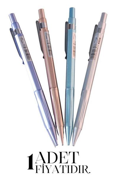 PERFECT 0.7 Metallic Platinum Pen - Mechanical Tip 9858