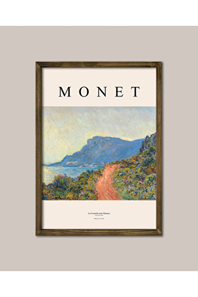 Vetro Design Pictură înrămată pe cornica din apropierea Monacului