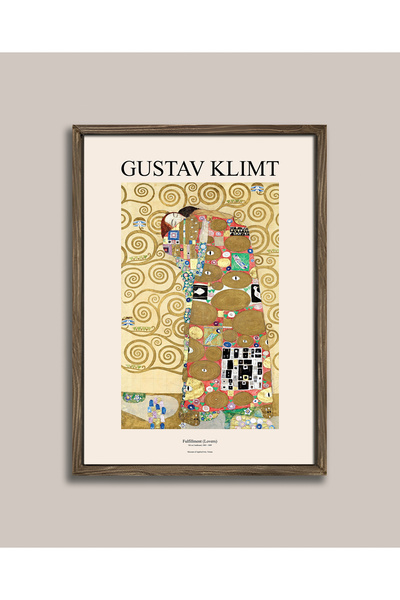 Vetro Design Gustav Klimt - Realizarea (Iubitorii) Pictură înrămată