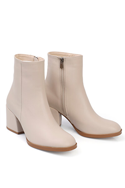 Capone Outfitters Γυναικείες μπότες με στρογγυλό φερμουάρ