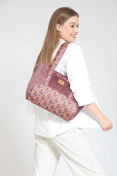 Street Bag Geantă de umăr etnică boemă - Geantă de mână pentru femei cu curea extensibilă detașabilă