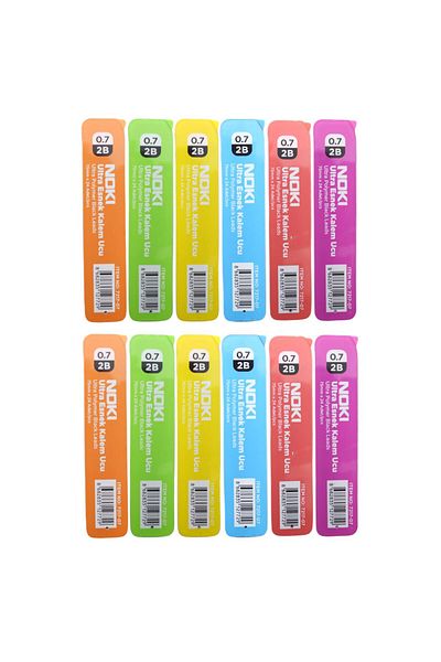 Noki Ultra Flexible 2B 75 mm 0.7 Pen Tip 24 Packs 12 Tubes 7217-07