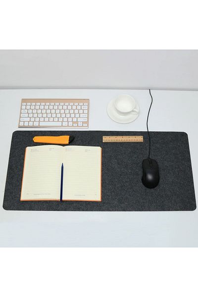 Next Craft Органайзер за бюро от филц, подложка за компютърна мишка, органайзер за бюро 70x33 см