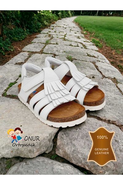 Pafi GENUINE LEATHER ORTHOPEDIC KIDS SANDALS