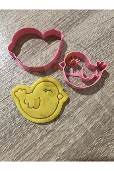 Bi'şeyler Sepeti قالب كوكي الطيور 2 قطعة