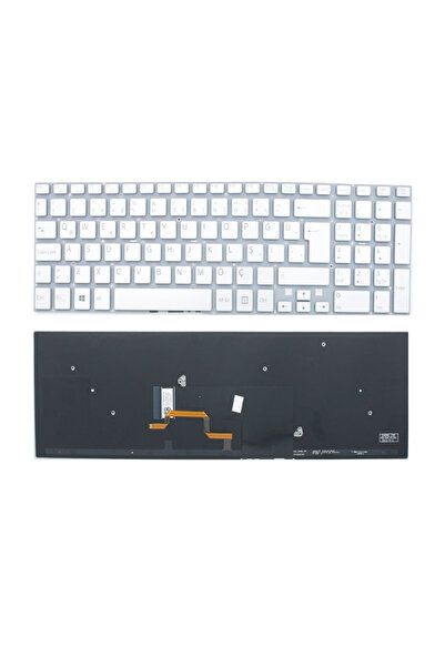 Afila Sony Vaio SVF15, SVF152, SVF153, SVF154 Notebook Klavyesi -   Gri TR / ...