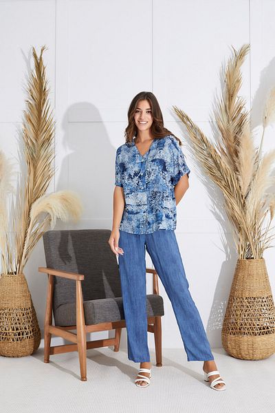 Sevim 15552 BUTTONED PAJAMAS SET