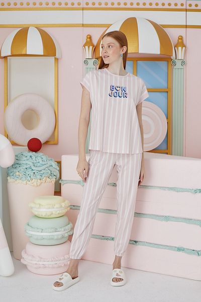 Sevim 15646 PRINTED PAJAMAS SET