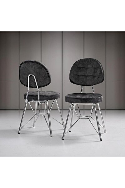 Mobilya Dükkanım Gözde Krom Sandalye HDR1328B