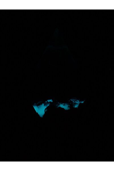 Selenge Art Diamond Üçgen Kuzey Işıkları Geyik Kolye