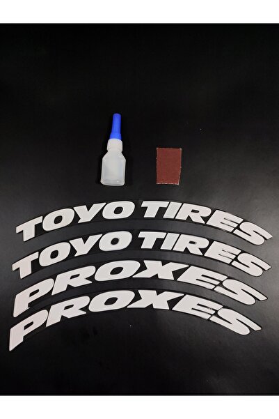 Toyotires Proxes 4 Pcs Tyre Inscription Motorcycle Car Toyotires Proxes Tyre Inscription Adhesive