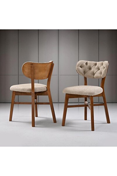 Mobilya Dükkanım Kartal Ceviz Sandalye HDR1331