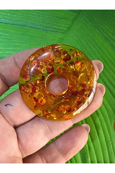 Gönülden Tasarım 5X5 CM GĂURI PORTOCALIU INEL PENTRU ACCESORIUL DE BIJUTERII