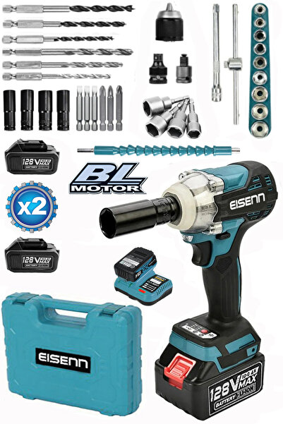 Eisenn Alman Aır Strong Kömürsüz Motor 128 Vf 10 Ah Samsung Çift Akülü Somun ...