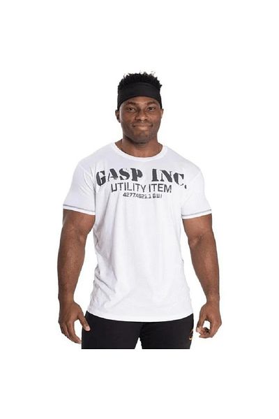 GASP Basic Utility Tee - Λευκό