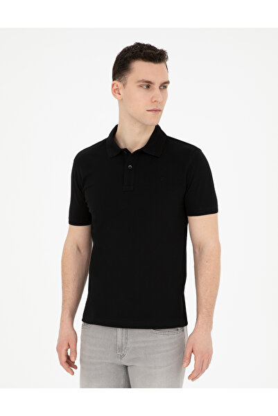 Pierre Cardin Slim Fit Polo Neck 100% βαμβακερό μπλουζάκι 1822564