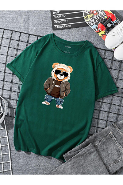 BEGRİFF Tricou unisex cu model Bruh Bear