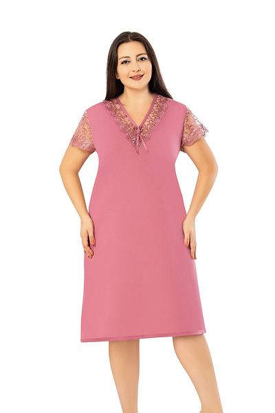 BNM Plus Size Short Sleeve Nightgown