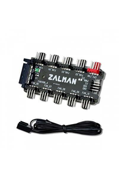 Zalman ZM-PWM10FH محول اتصال التحكم في مروحة PWM 10 منافذ
