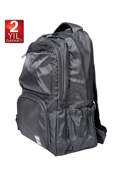 Bear & Deer Pocket Backpack GRAY