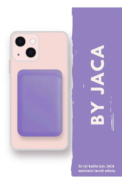 JACA Card Holder Phone Back Self-Adhesive Card Holder
