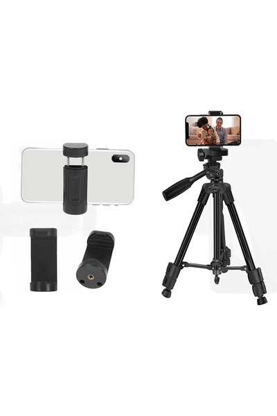 Protonust 68 Cm 360 Derece Ayarlanabilir Android Ios Kamera Uyumlu Telefon Tu...