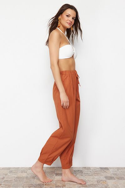 Trendyol Collection Zimtgewebte Hose TBESS23PL00015