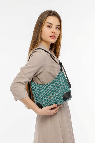 Cacharel Grüne Damen-Umhängetasche C-096