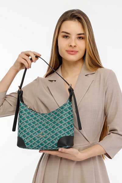 Cacharel Green Women's Shoulder Bag C-096