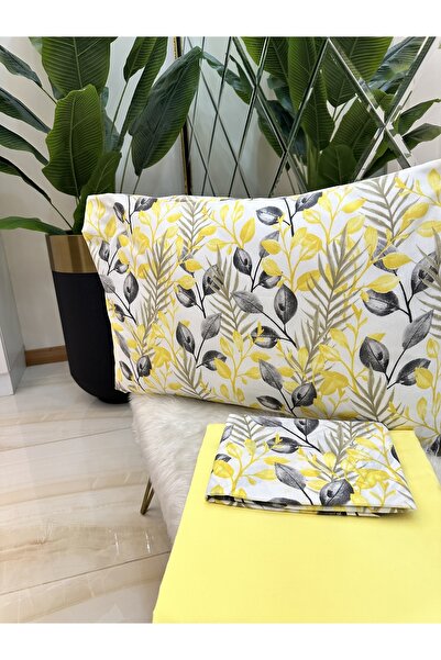 micoton طقم وسادة ملاءة سرير بدون مطاط مزدوج من لايف