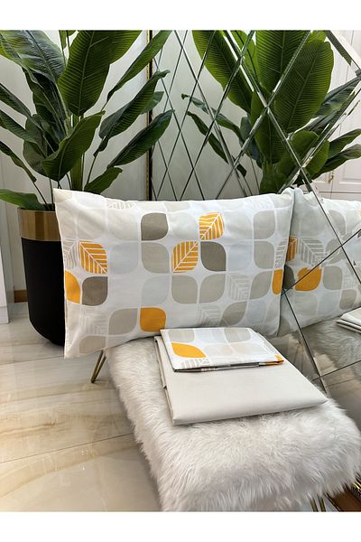 micoton Life Double Sheet Pillow Set Stone