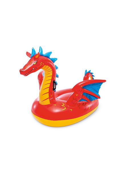 BYCEGU Red Winged Inflatable Dragon - Suitable for Sea and Pool Use 198X173 Ibn57577