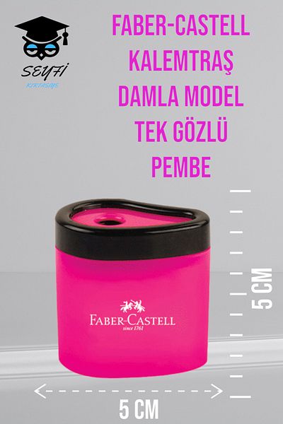 Faber Castell 1 قطعة مبراة أقلام موديلات متنوعة F-CASTELL 100% مبراة أقلام