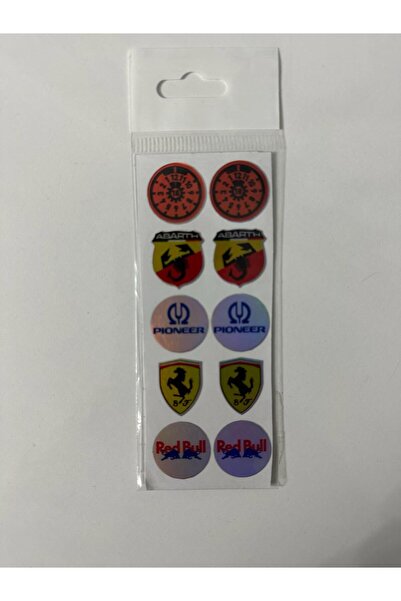 Etiket Oto Aksesuar Hologram Plaka Pulu 10lu Paket Sticker Oto-moto Aksesuar ...