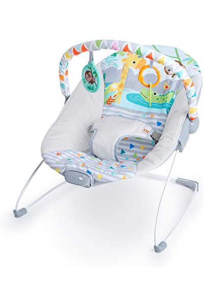 bright star Titreşimli Ana Kucağı - Çıkarılabilir Oyuncak Barı, Kaymaz Ayakla...