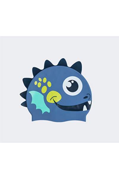 Decathlon Nabaiji Силіконовий плавальний боне - СИНІЙ РОЖЕВИЙ Дракон