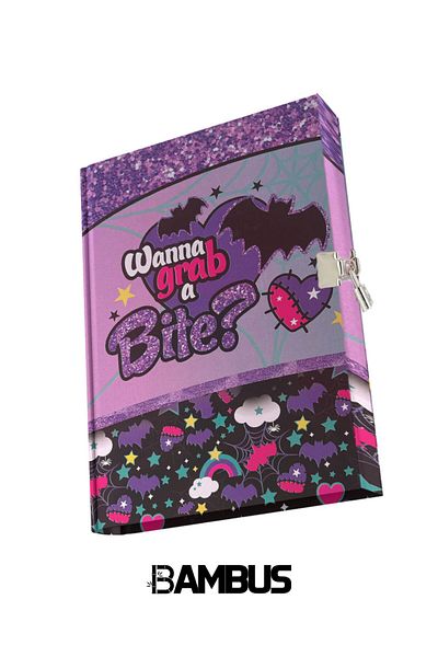 Bambus Home Carte de amintiri zilnice cu blocare în cutie Seria Onas