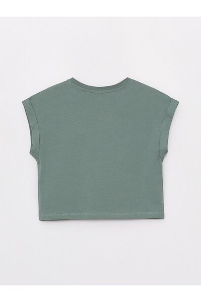 LC Waikiki Tricou pentru fete cu gât crew - Model de bază