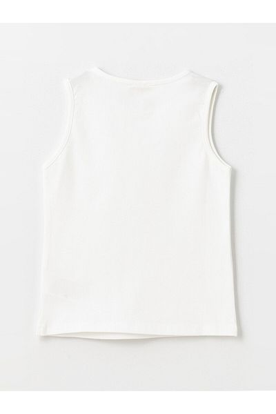 LC Waikiki Dziewczęcy tank top z okrągłym dekoltem – model podstawowy